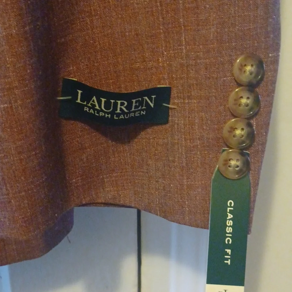 Men's Lauren Ralph Lauren Mulberry Suit - Picture 2 of 12